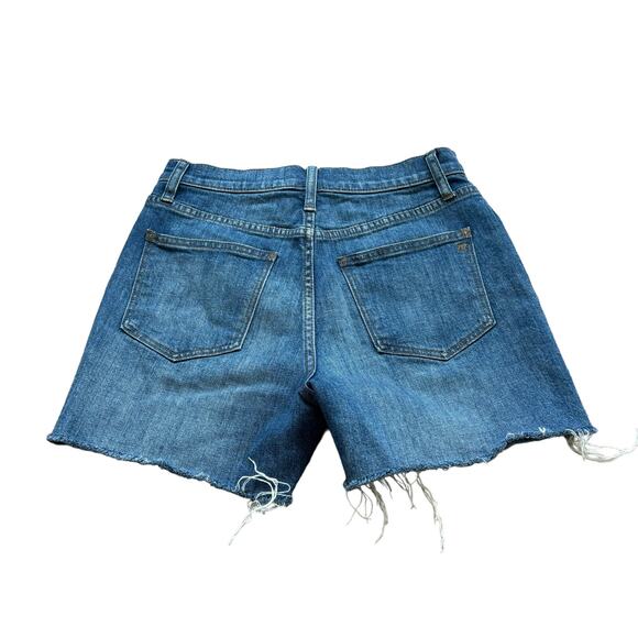 Madewell High Rise Denim Shorts 4" Inseam Medium Wash Size 25 - Picture 2 of 6